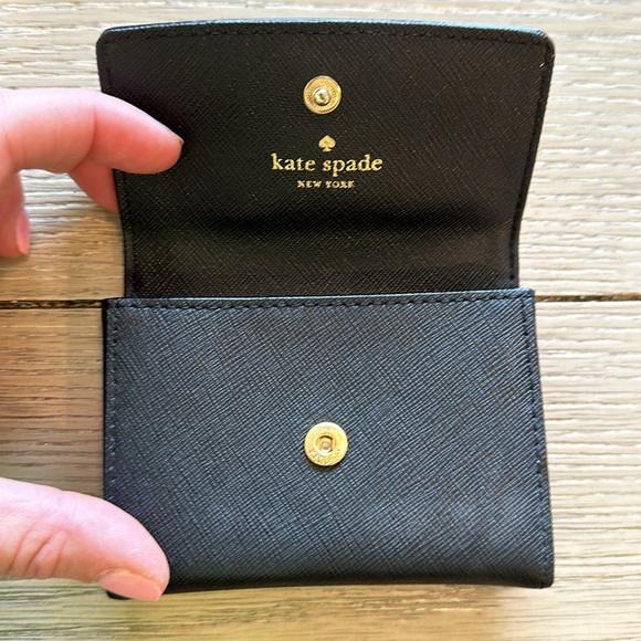 Matching Pair Kate Spade Black Wallets - Picture 2 of 6